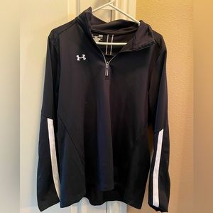 UNDER ARMOUR Black Quarter Zip!